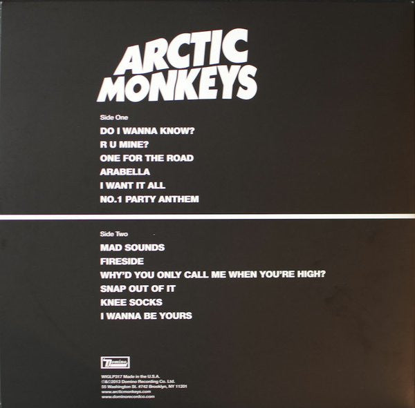 Arctic Monkeys - AM (180 GRAM VINYL) | Mint (M) Mint (M)