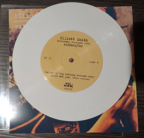 Elliott Smith - Alternate Versions From Either/Or (7" WHITE VINYL) | Mint (M) Mint (M)