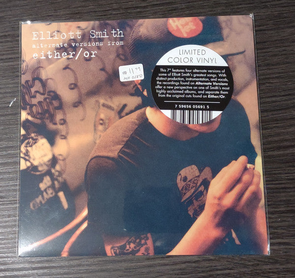 Elliott Smith - Alternate Versions From Either/Or (7" WHITE VINYL) | Mint (M) Mint (M)