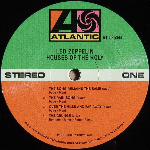 Led Zeppelin - Houses Of The Holy | Mint (M) Mint (M)