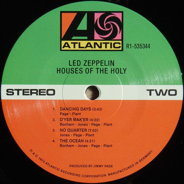 Led Zeppelin - Houses Of The Holy | Mint (M) Mint (M)