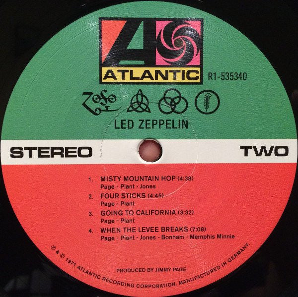 Led Zeppelin - Untitled (Vinyl) | Mint (M) Mint (M)