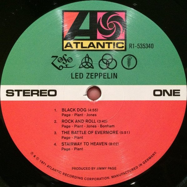 Led Zeppelin - Untitled (Vinyl) | Mint (M) Mint (M)