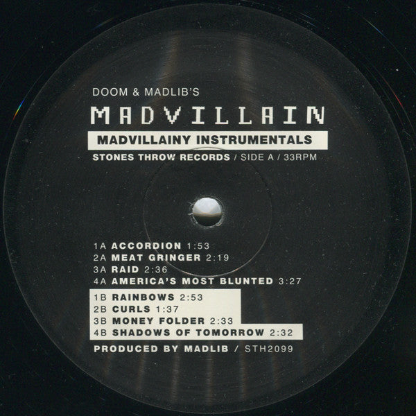 Madvillainy Instrumentals | Mint (M) Mint (M)