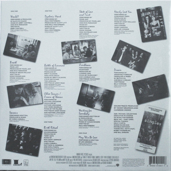 Various - Singles - Original Motion Picture Soundtrack (VINYL) |