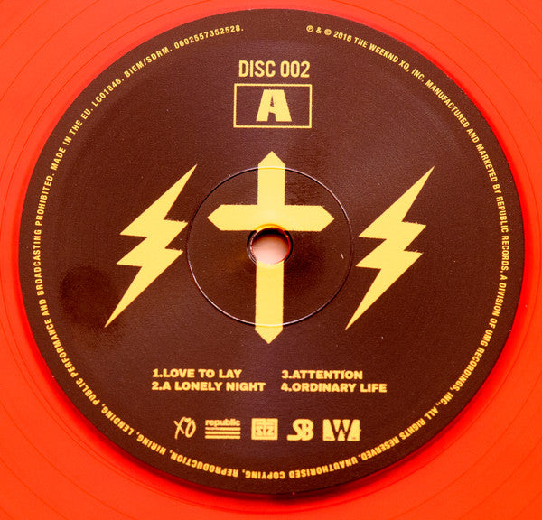 Starboy (2x Red Translucent Vinyl) | Mint (M) Mint (M)