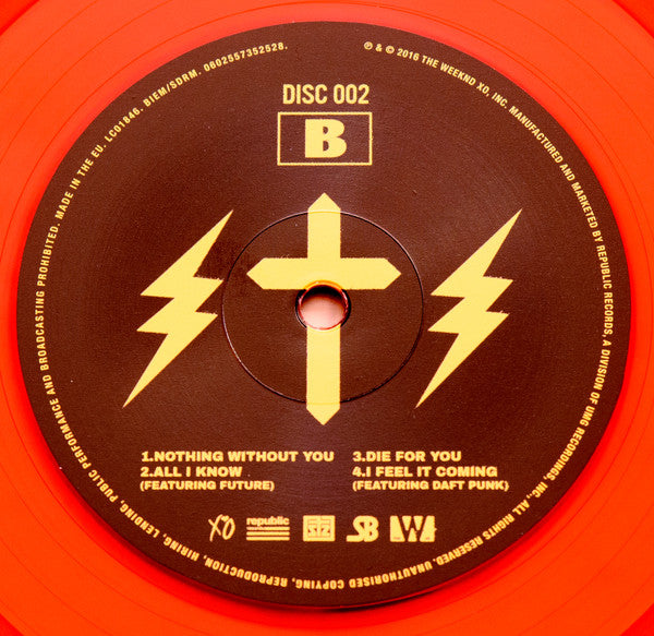 Starboy (2x Red Translucent Vinyl) | Mint (M) Mint (M)