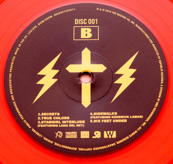 Starboy (2x Red Translucent Vinyl) | Mint (M) Mint (M)